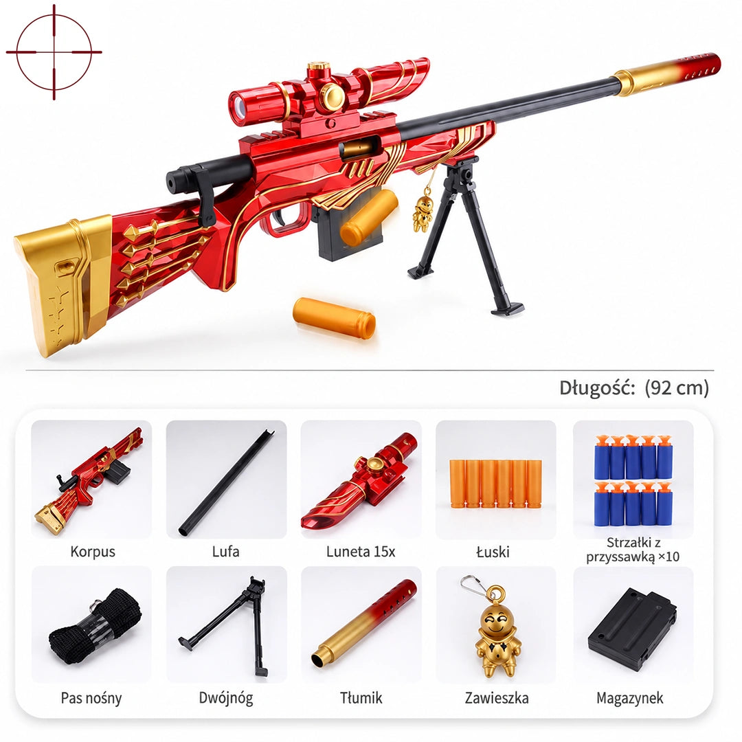 Snajperka Taktyczna Dragon 1.0 MegaBlaster™